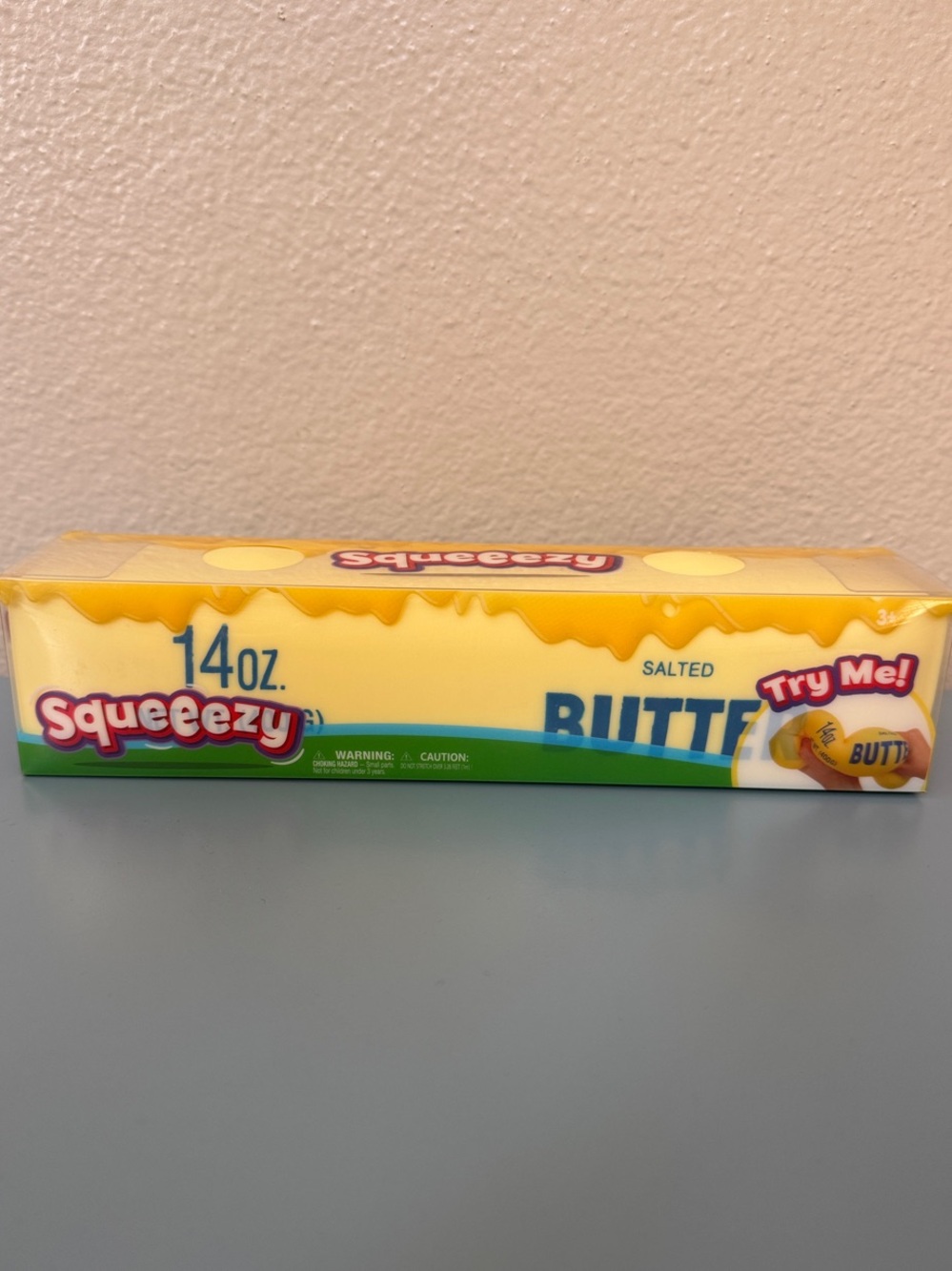 Squeeezy 14oz Salted Butter Toy - Yellow